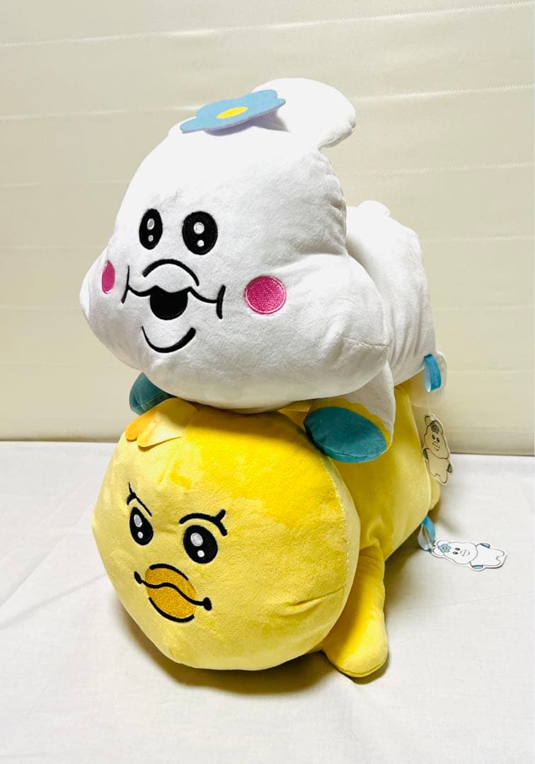 【プライズ】コンプ！んぽ& きみまろ　いっしょにねんねぬいぐるみ　2種セット