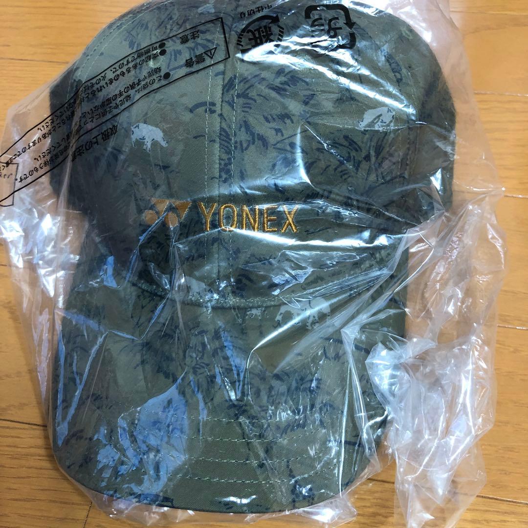 YONEX ヨネックス　キャップ　カーキ