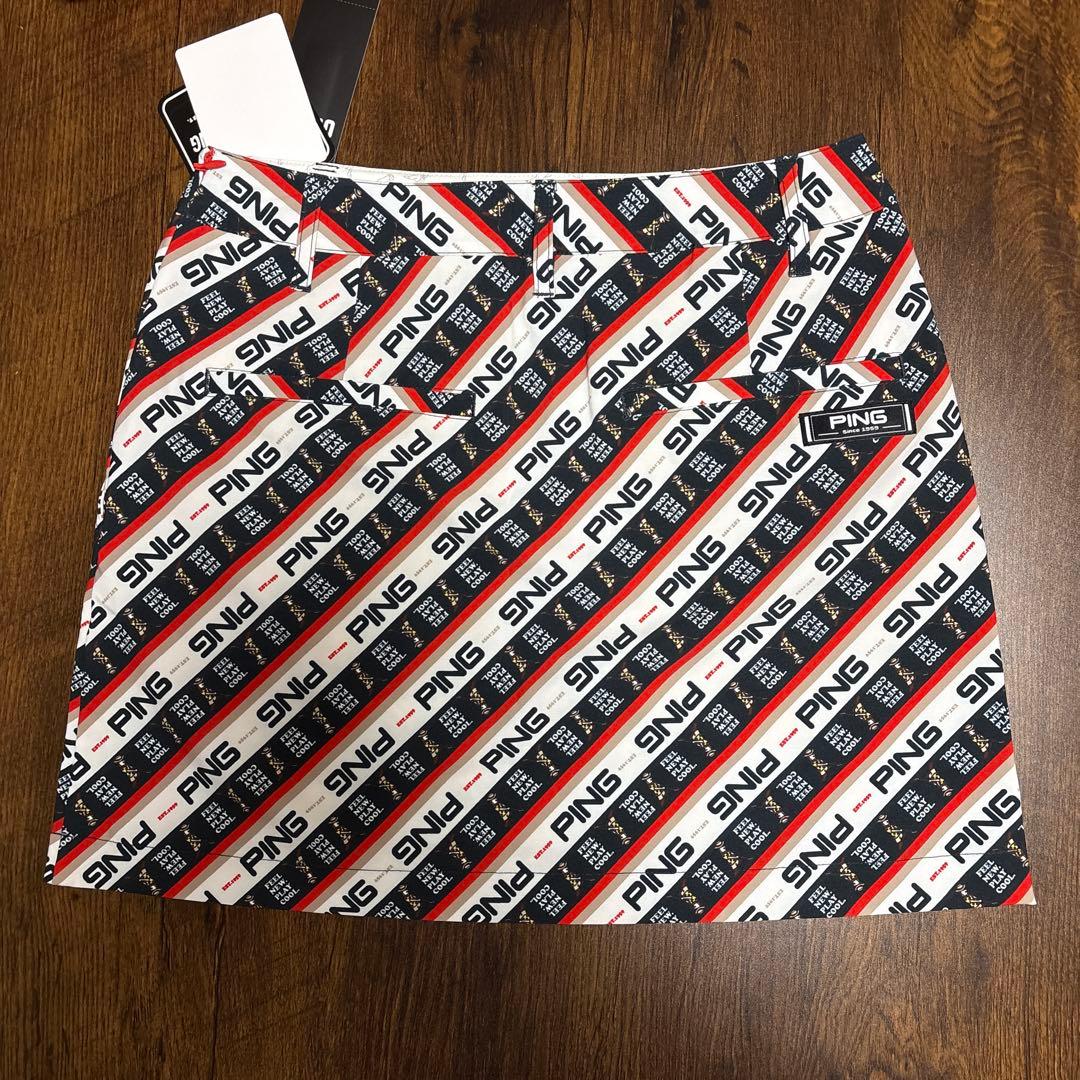新品★PINGモックネックTシャツ　Mr.PINGスカートSサイズ