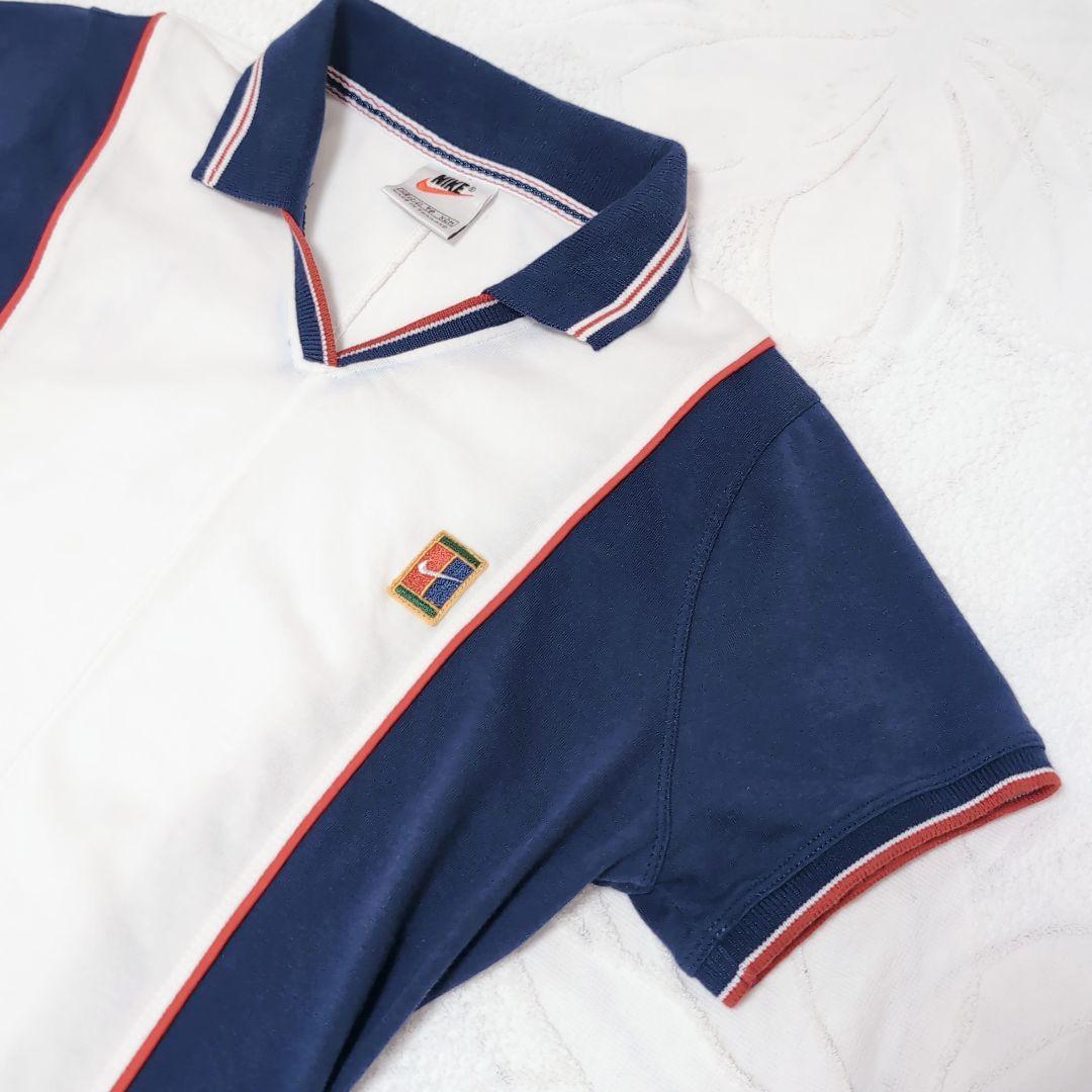 NIKE 90s銀タグ テニスワンピース コートロゴ刺繍 美品 Y2K