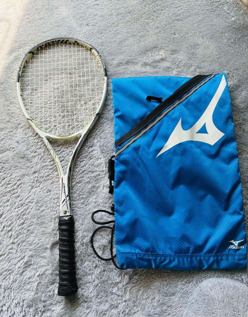 【美品】MIZUNO ディープインパクトZフォワード定価20000円 軟式テニス