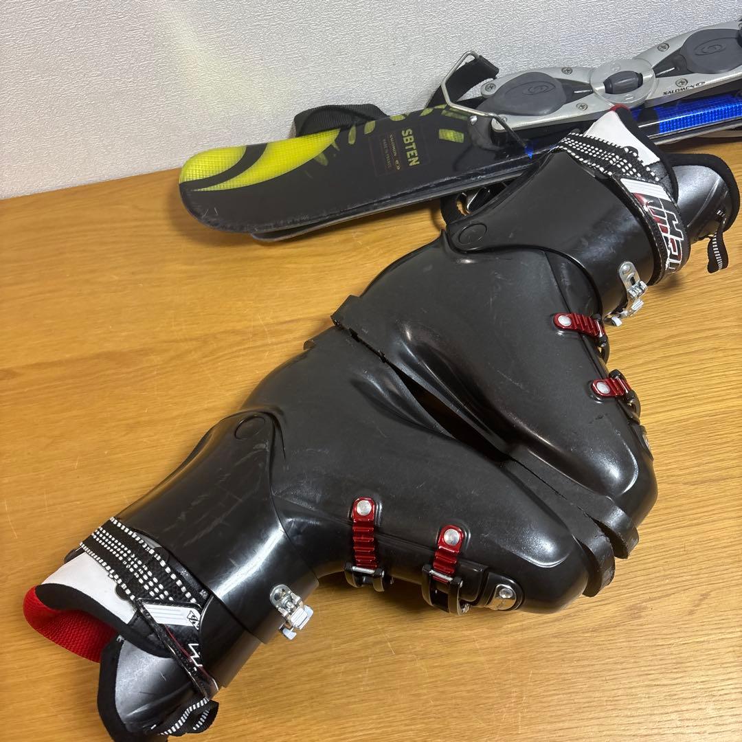 メンズ　ショートスキー　ファンスキーセット　28-28.5cm Salomon