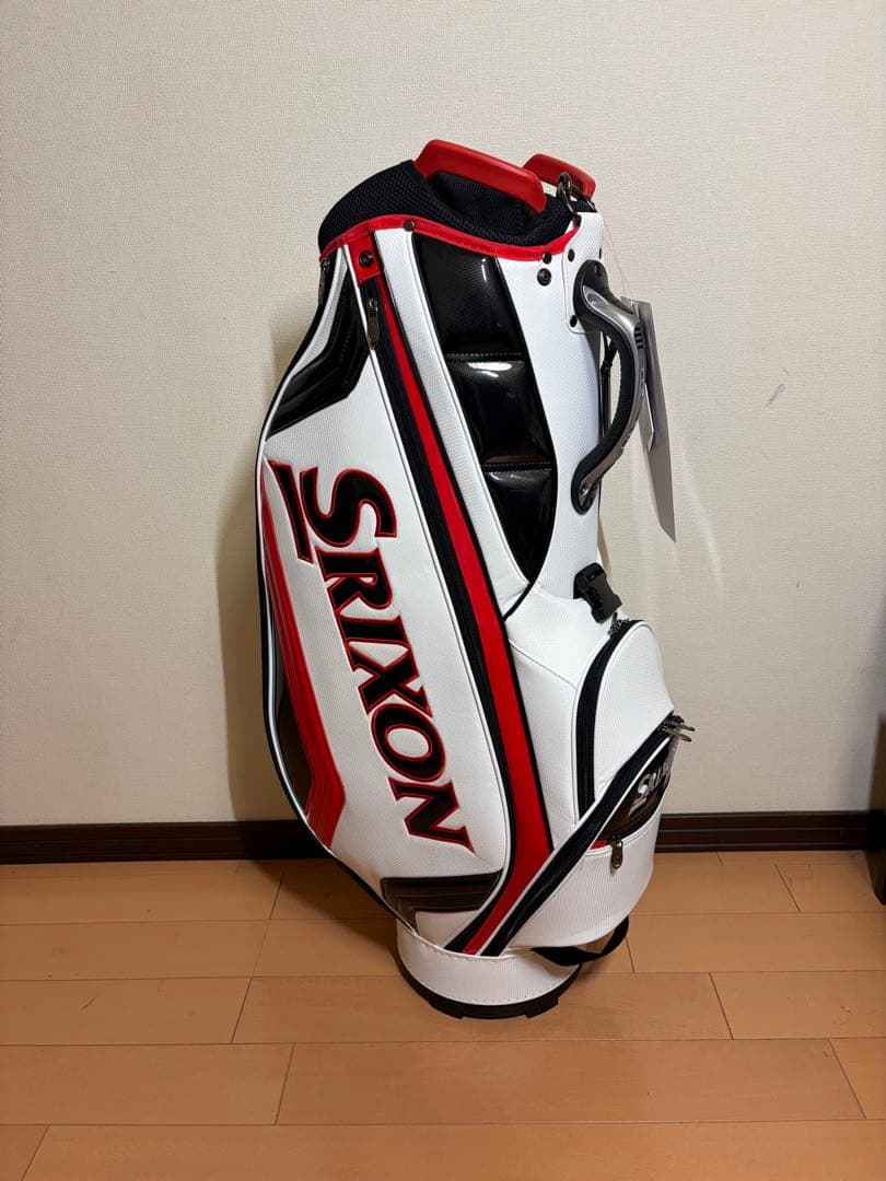 新品未使用　フード付き　Srixon ゴルフキャディバッグ 9.5型 3.0kg