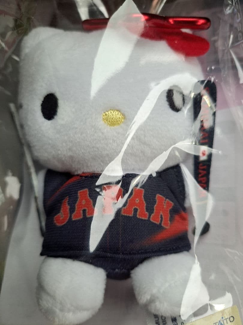侍ジャパン×サンリオキャラクターくじB賞トートバックD賞ハローキィティオマケ付