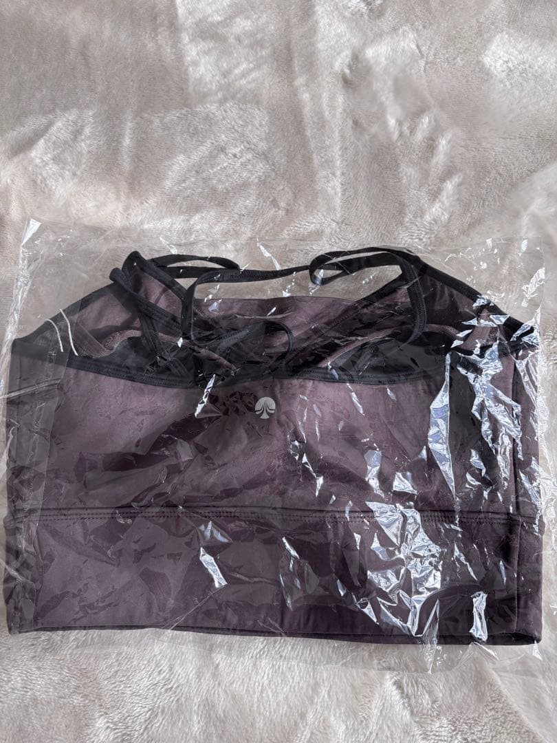 新品未使用【SUKALA】フラワーブーケブラトップ　ブラウンM