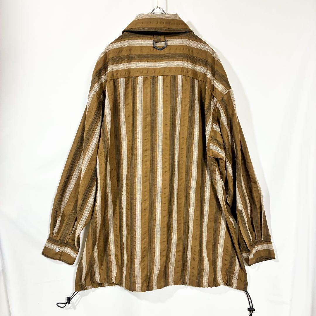 【タグ付き未使用品】Brook フィッシング ツール シャツ ブラウン