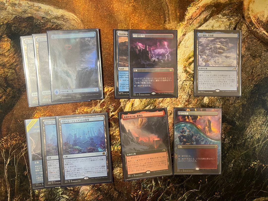 mtg イゼットフェニックス　デッキセット　サイドボード・調整パーツ付き
