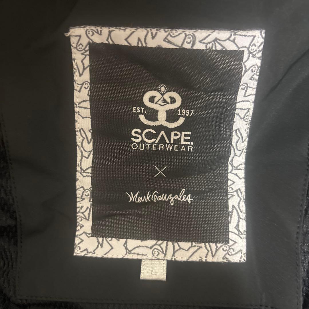 タグ付新品SCAPE × Mark Gonzales スノボウェア コーチJK