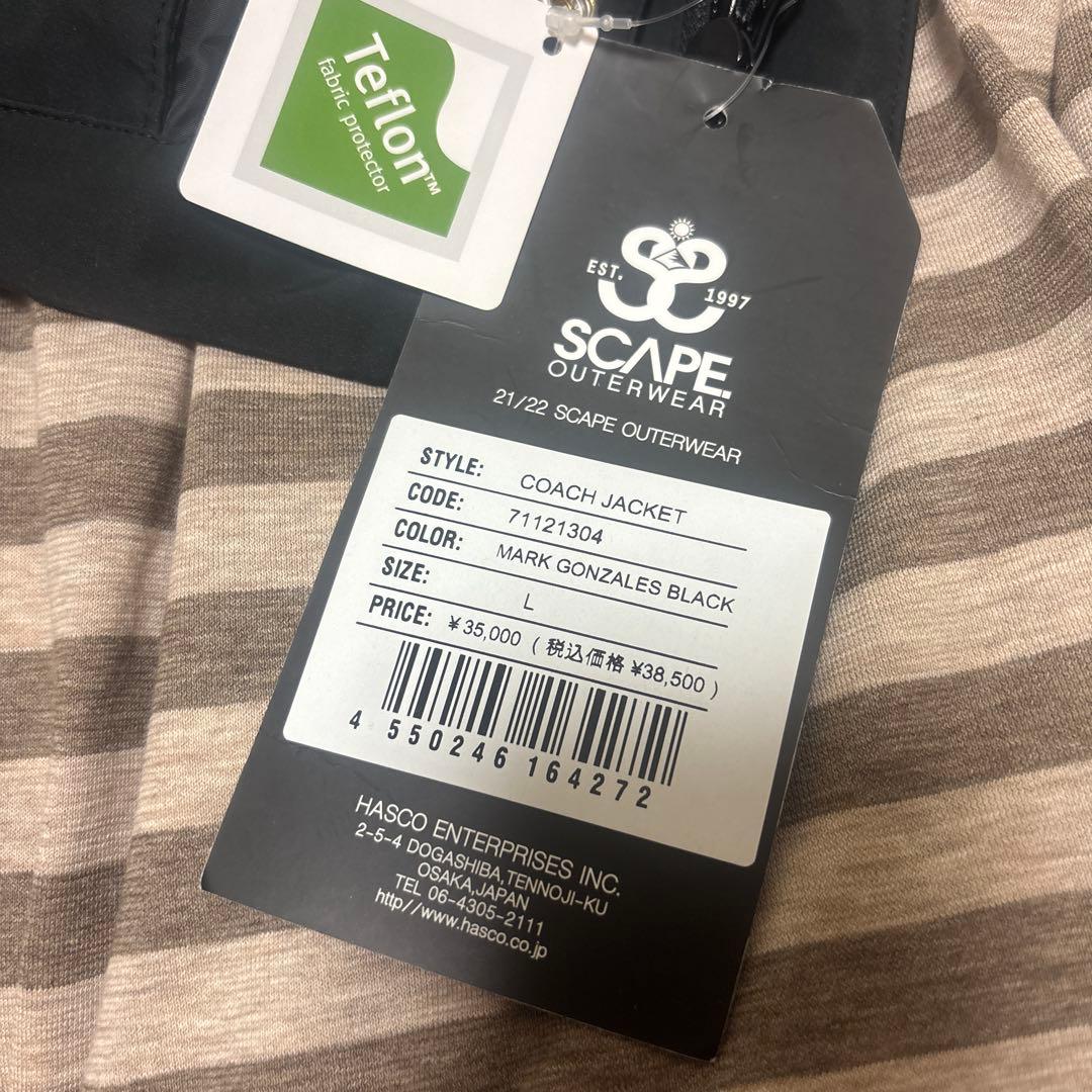 タグ付新品SCAPE × Mark Gonzales スノボウェア コーチJK