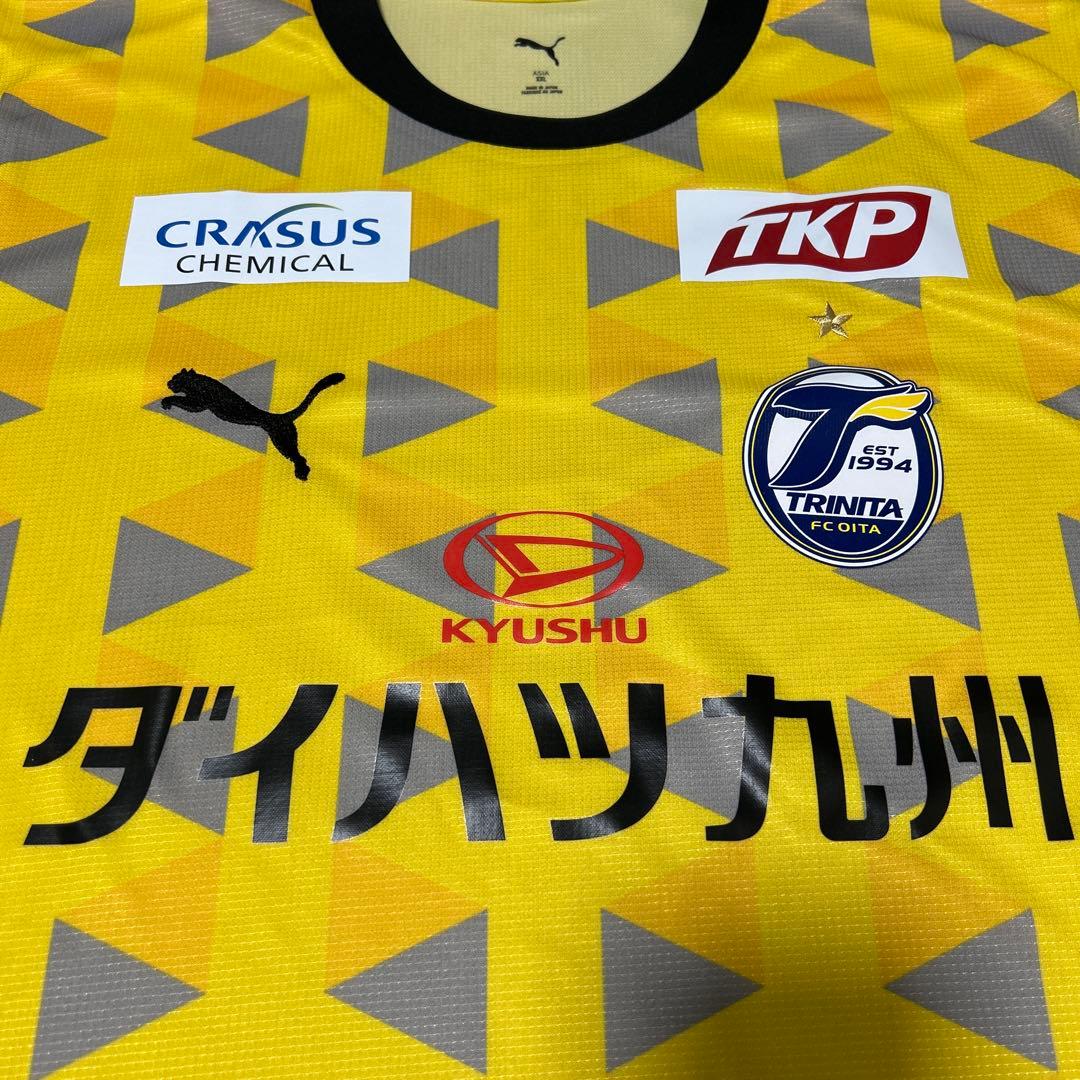 【新品未使用】2025大分トリニータGK用オーセンティックユニフォーム1st
