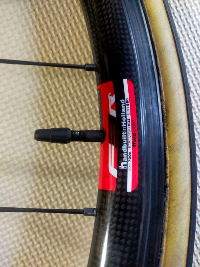 FAST FORWARD f3r ホイール 前後セット チューブラータイヤ付き