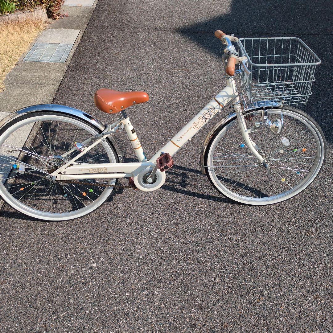 【引取限定】esse エビス自転車　24インチ