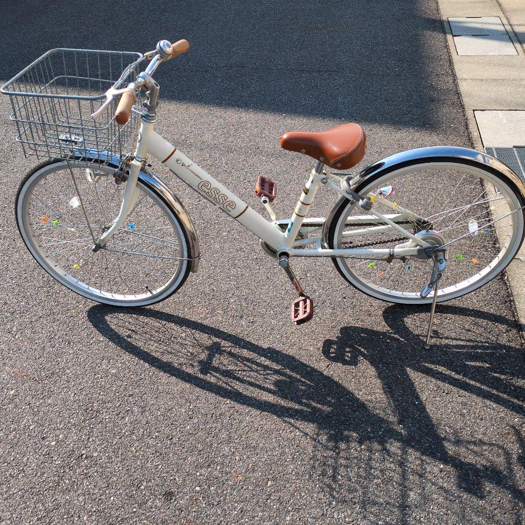 【引取限定】esse エビス自転車　24インチ