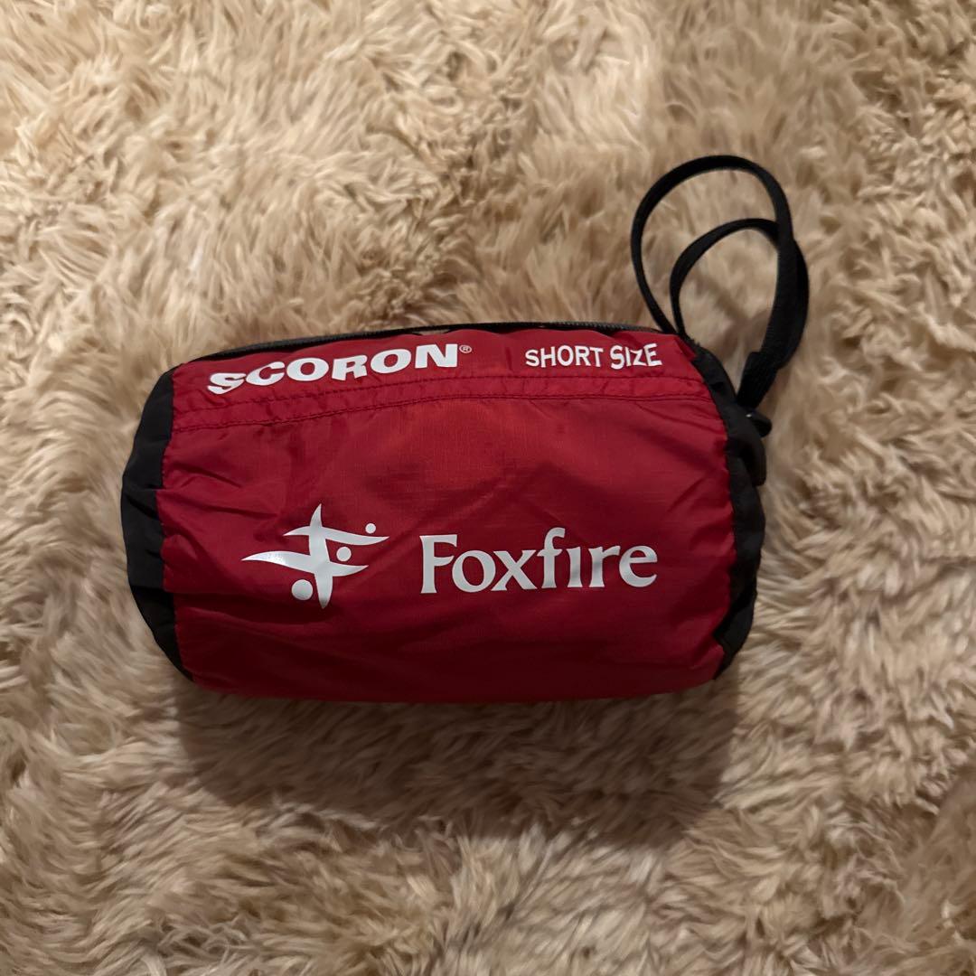 Foxfire SCORON インナーシーツ ショートサイズ 寝袋 防虫機能付き