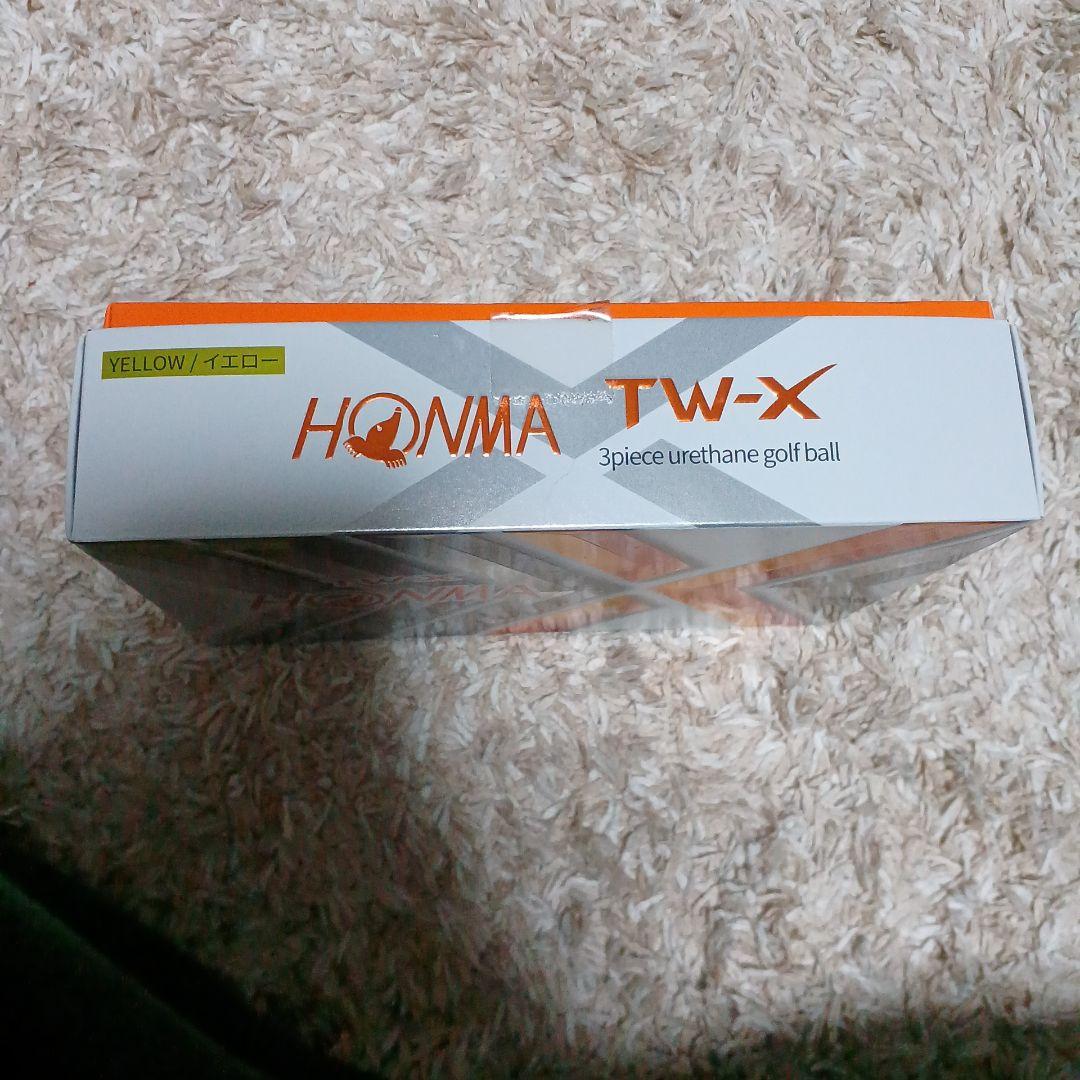 HONMA TW-X 3ピースゴルフボール 1ダース12コ入り