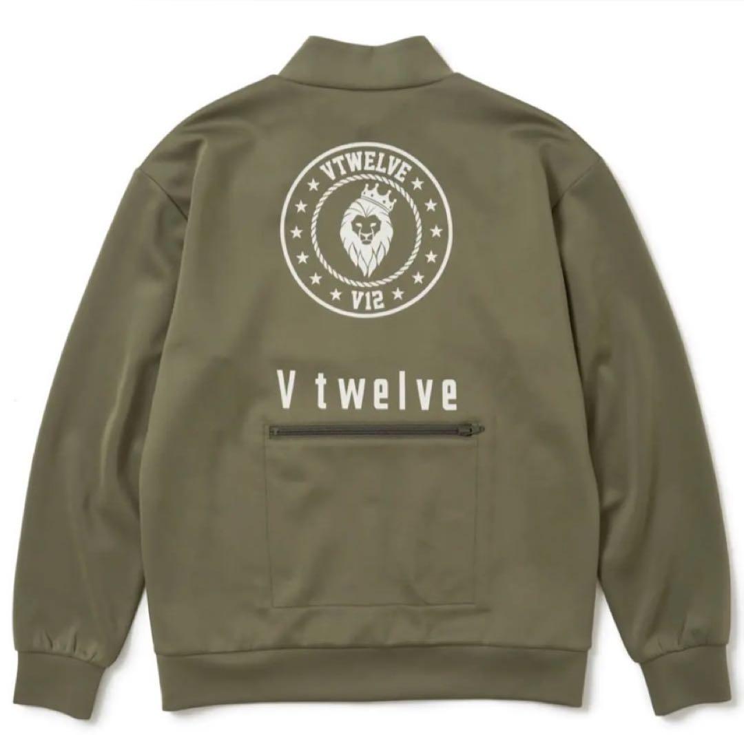 ⭐︎新品未使用⭐︎Ｖ12⭐︎定価27,500円⭐︎zipジャケット⭐︎OLIVE.ＸＬ