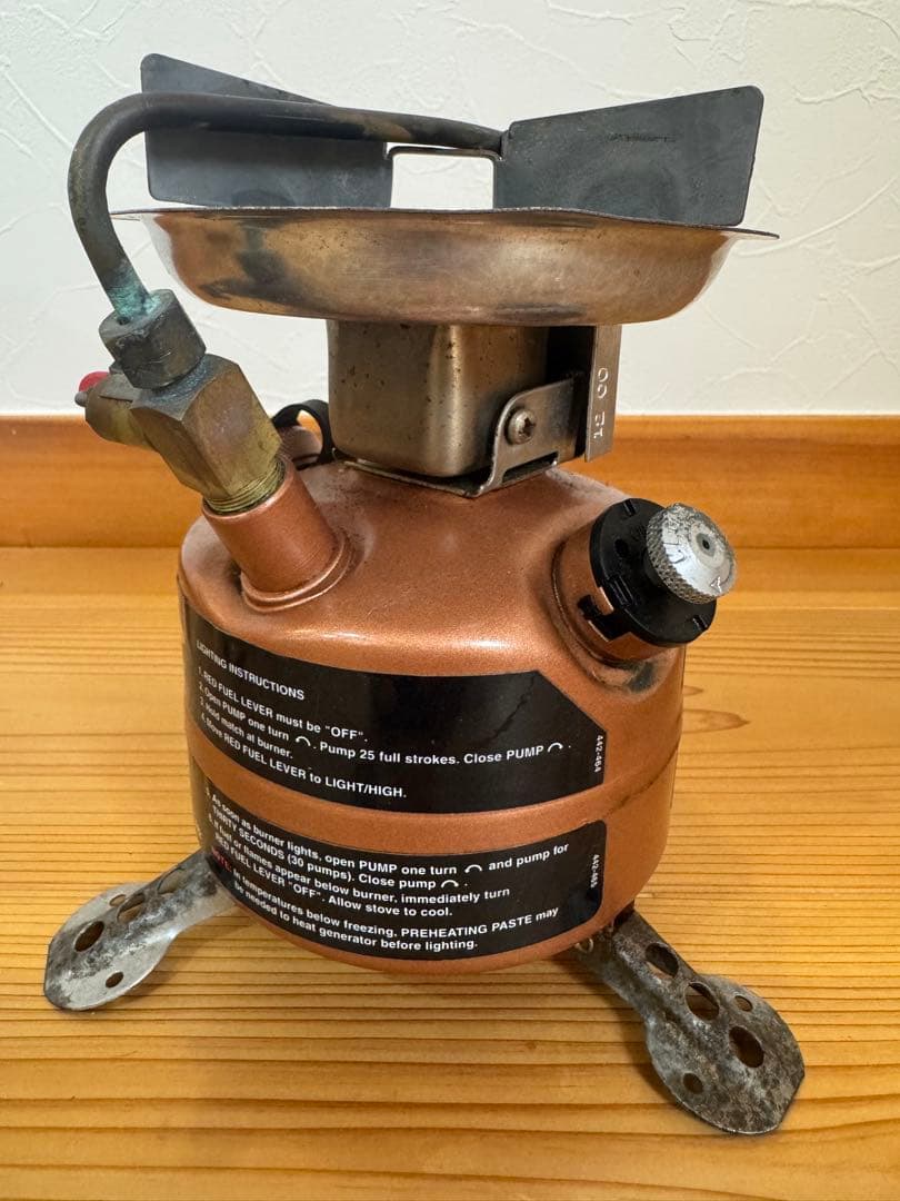 コールマン Exponent デュアルフューエル ストーブ現状品 要メンテナンス