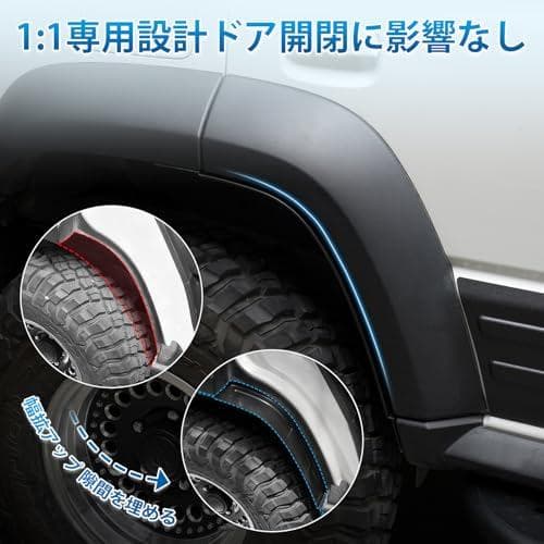 Cartist ジムニーノマド JC74 リアフェンダー マッドガード FORr