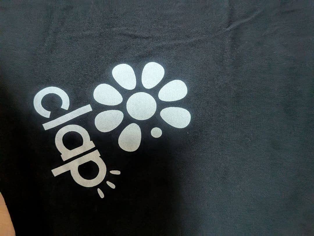 新品☆clap グラフィックタンクトップ 黒
