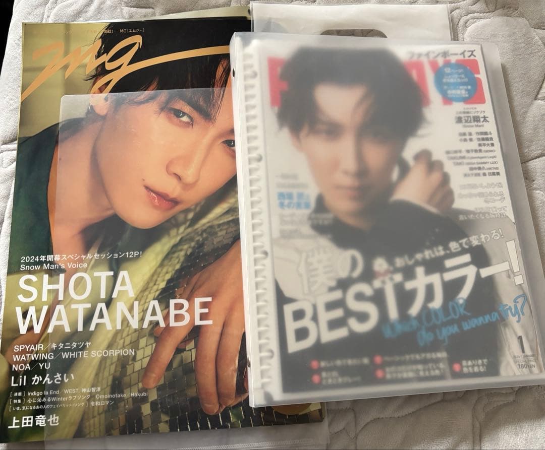 Man 渡辺翔太 ぬい＋アクスタ＋写真＋グッズ