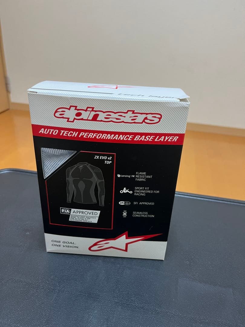 alpinestars ZX TOP EVO V2 ホワイトブルーM/Lサイズ