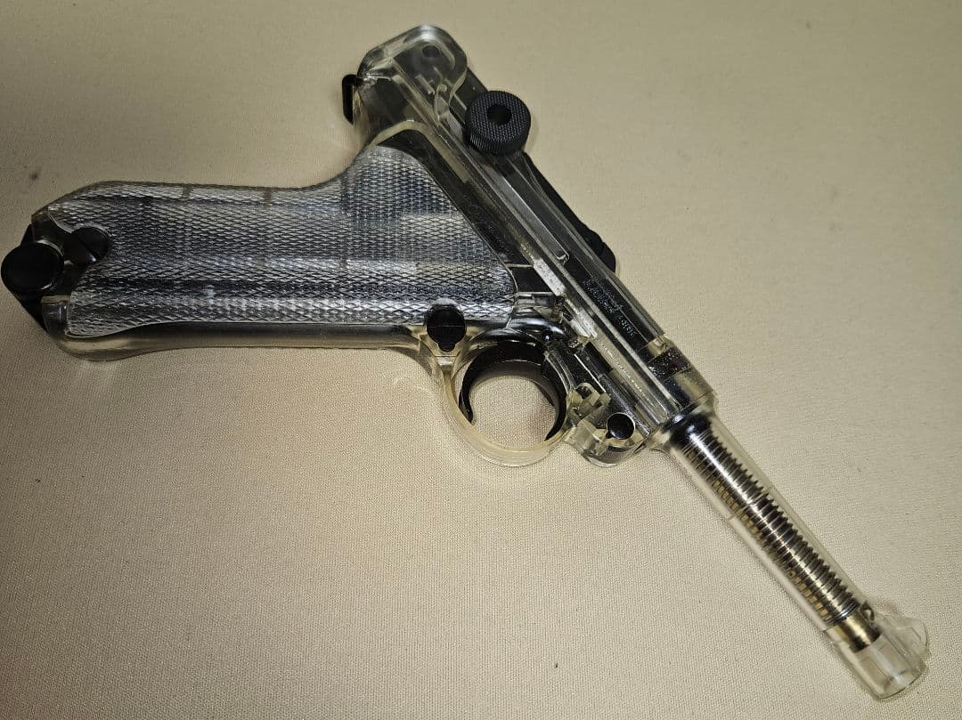 タナカ　LUGER P08 4インチモデル　スケルトン仕様マガジン新品