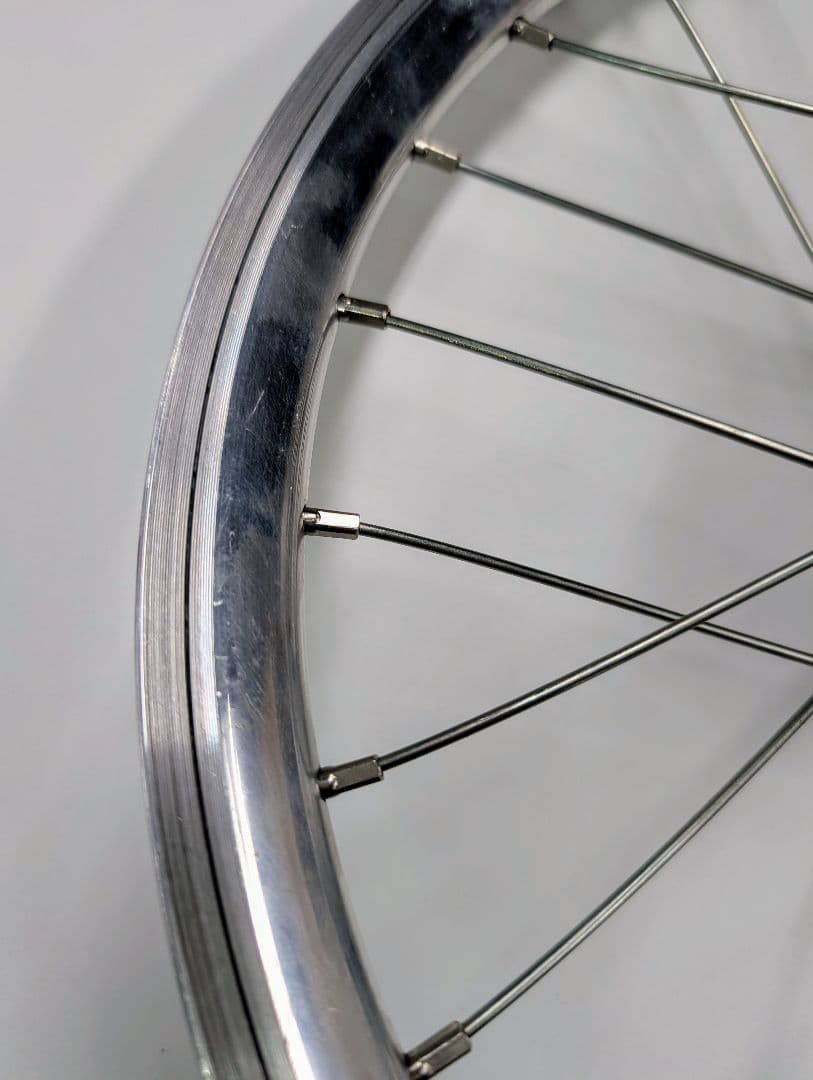 自転車 フロントホイール ブロンプトン 16×1-3/8