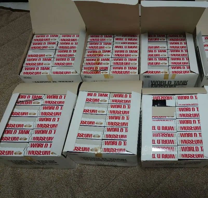 【美品】ワールドタンクミュージアム 07　全種 64個セット