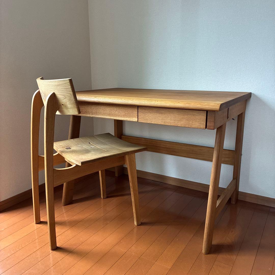 HIDA 飛騨産業 デスク 幅1000【begin】ビギン　ブックスタンド付き