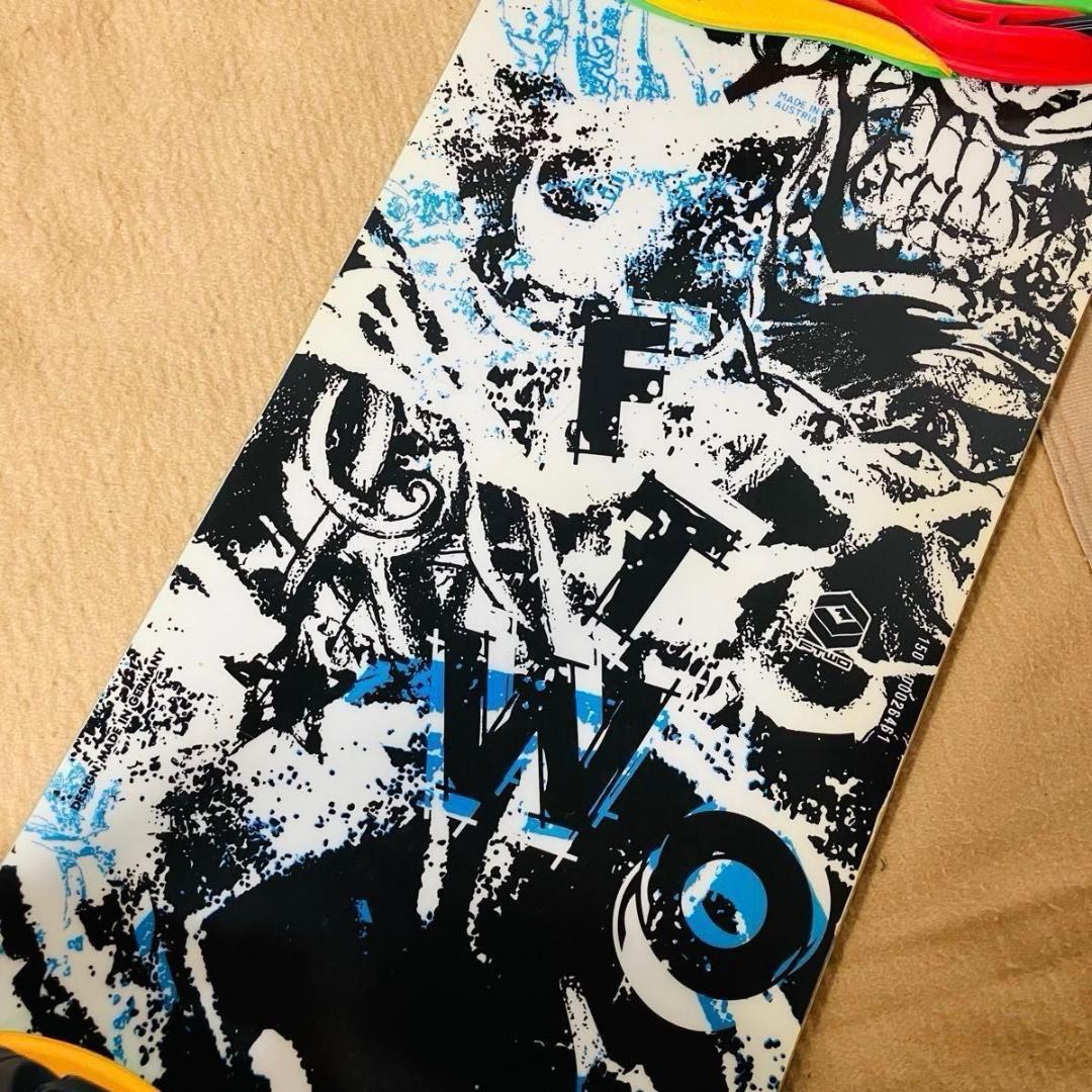 【希少】FTWO×UNION スノーボード&ビンディング 150cm グラトリ
