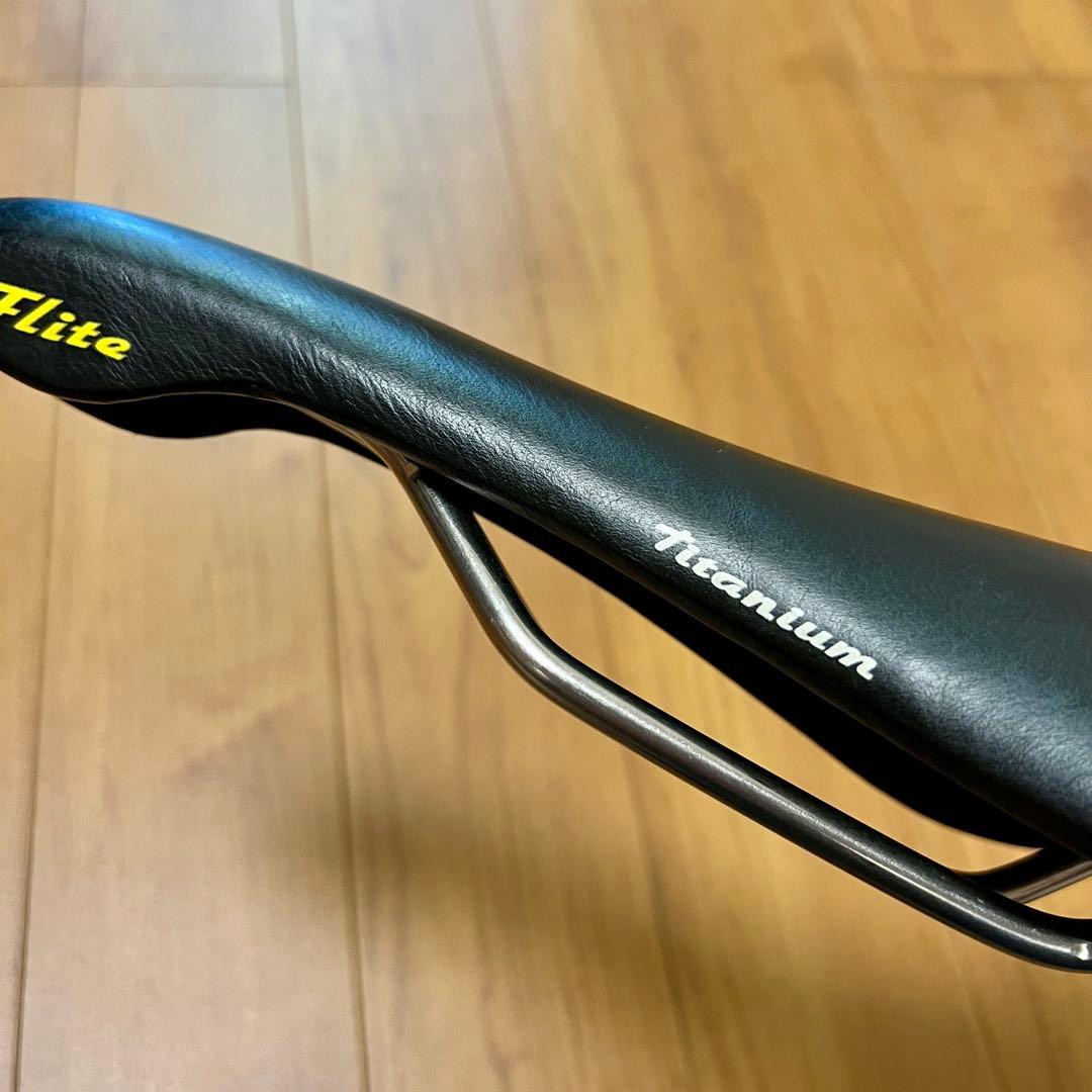 Selle italia flite 1990 Titanium ブラック 中古