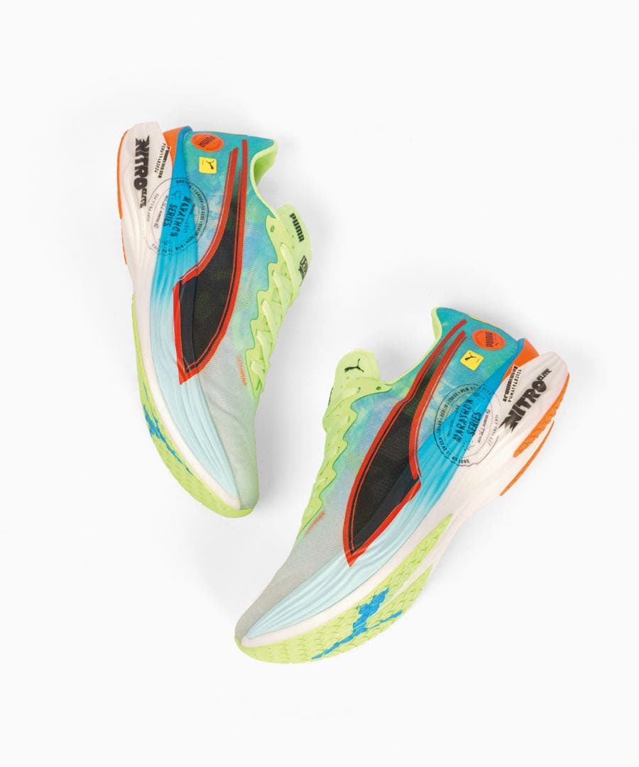 新品未使用 Puma プーマ ディヴィエイトニトロ エリート3 マラソンシリーズ