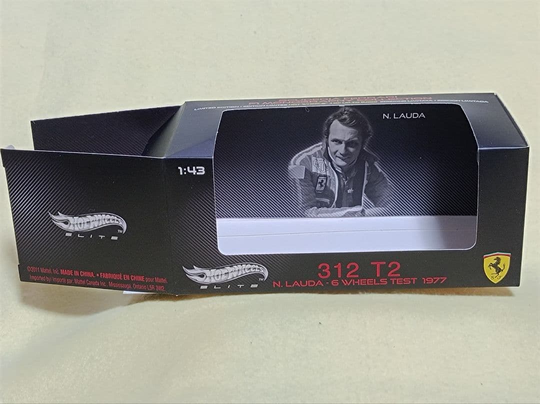 ミニカー Hot Wheels ELITE 312 T2 6WHEELS TEST