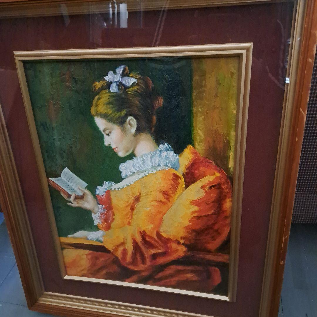 ♡　ジャン・オノレ・フラゴナール読者する娘♡