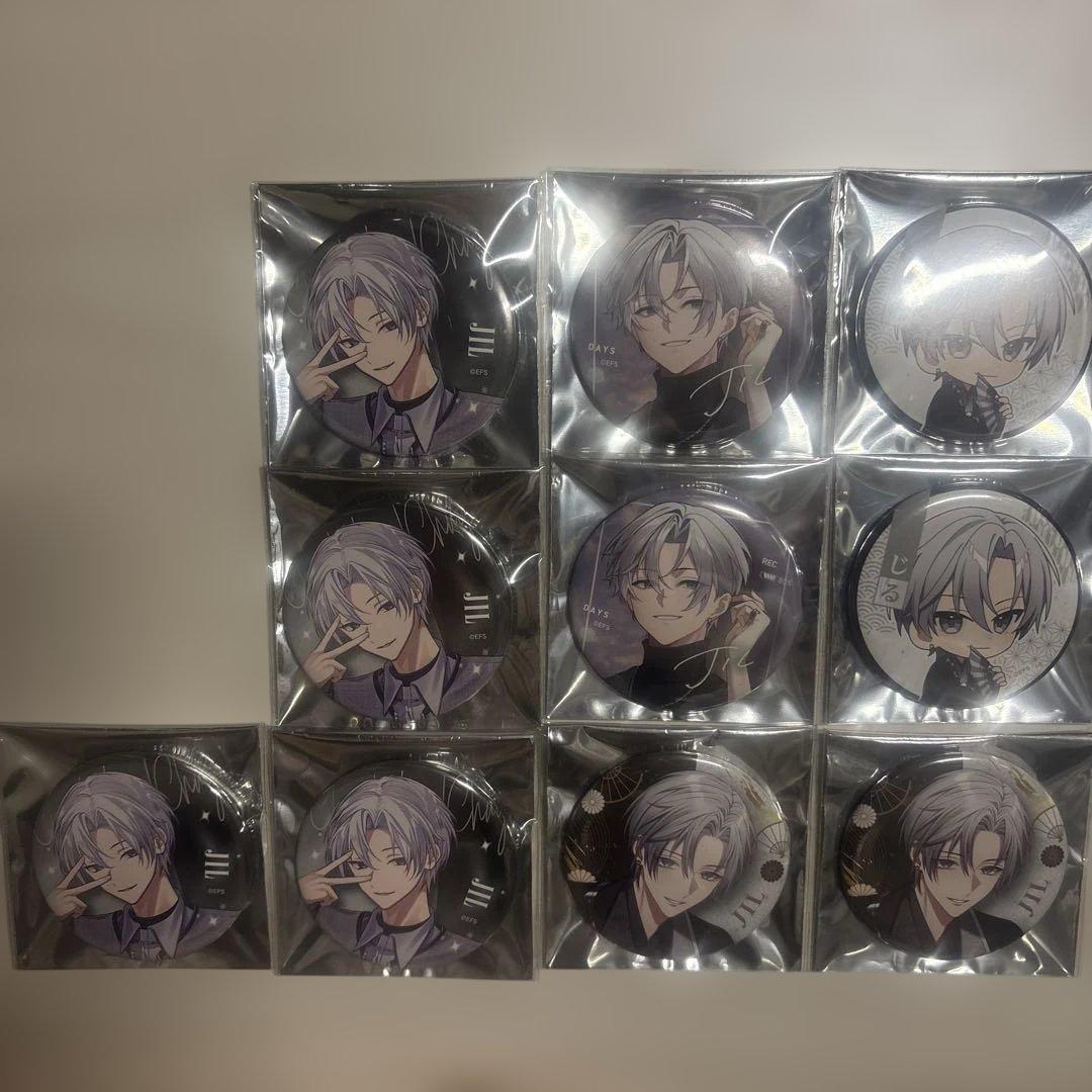 【第4弾】EL6缶バッジチェキ風トレカElement SicksJILまとめ売り