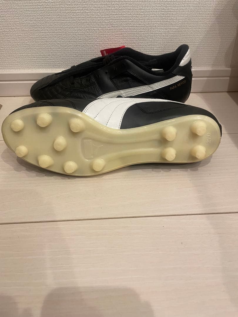 PUMA Mexico サッカーシューズ ブラック/ホワイト