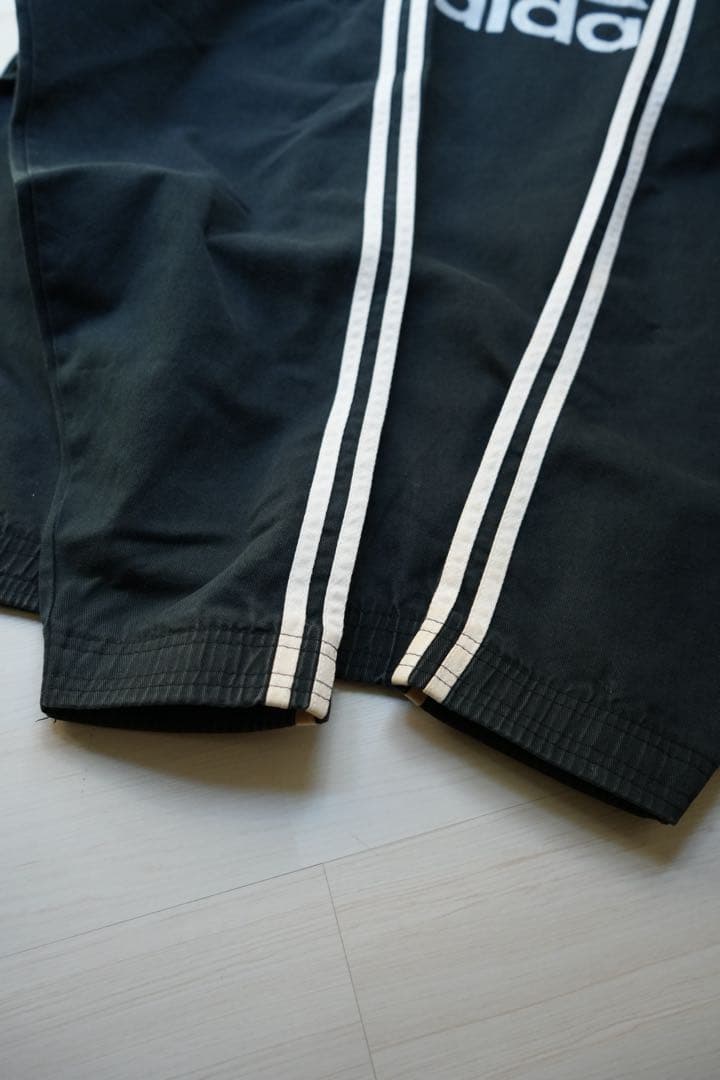 90s adidas ブラック プルオーバー　M