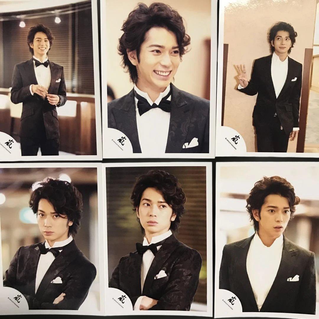 ❤️嵐ロゴ公式写真　松本潤　花より男子