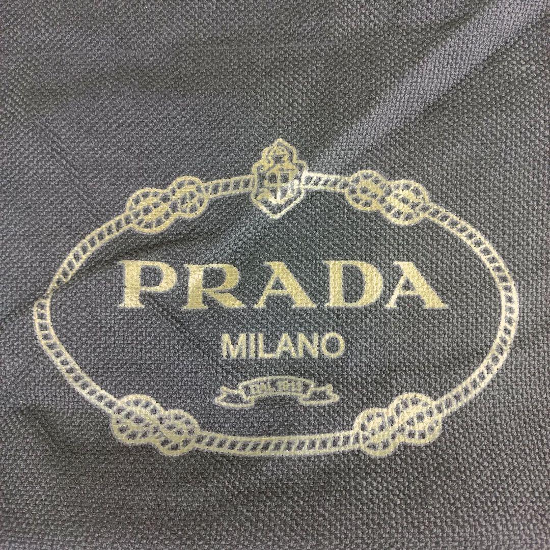 PRADA トートバッグ ブラック ノベルティ 大容量 ランチバッグ