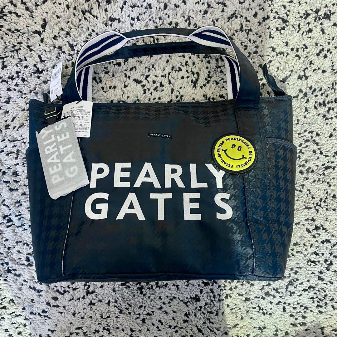 【新品未使用】PEARLY GATES ロッカーバッグ ネームプレート付き