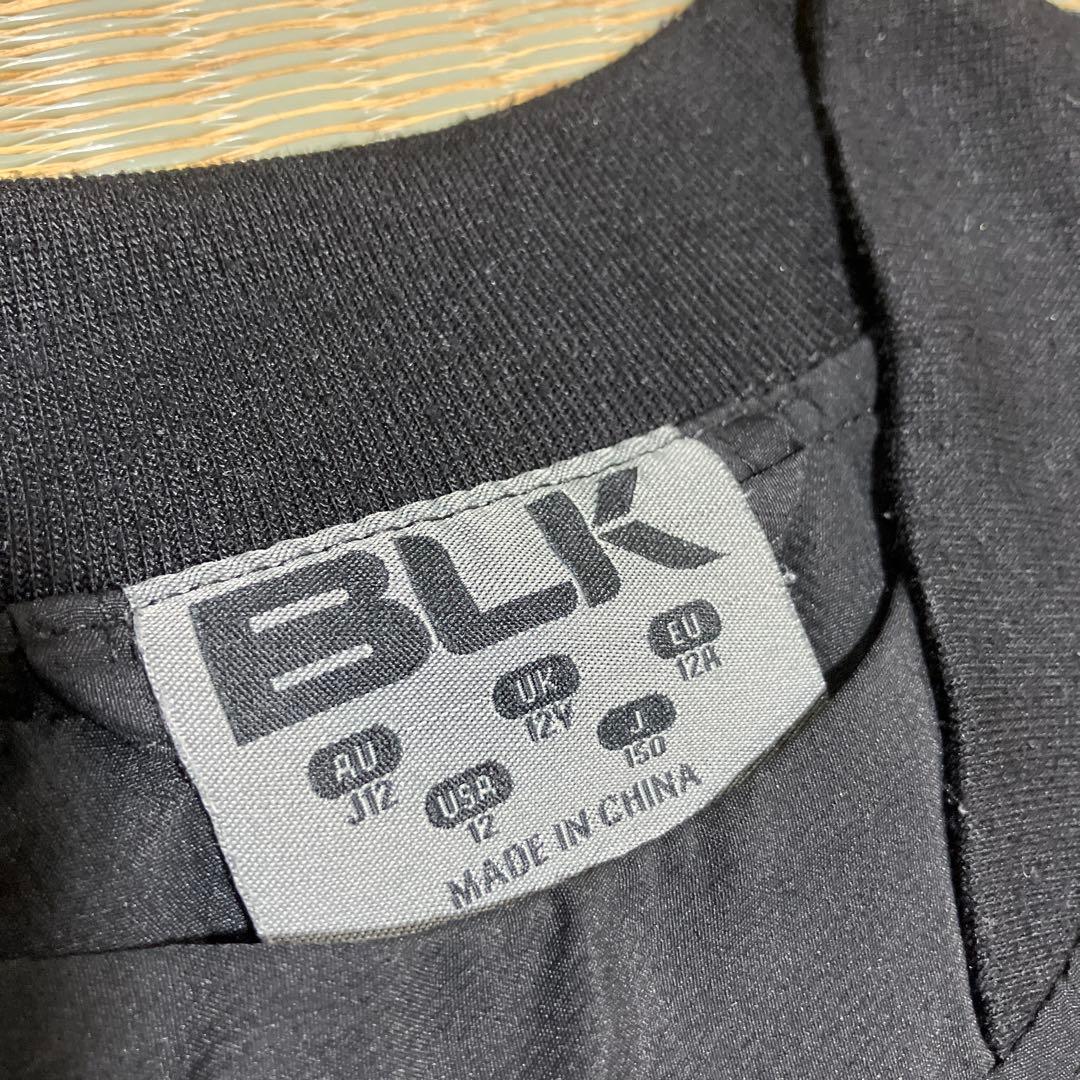 BLK キッズ　ピステ上下セット ブラック/ホワイト サイズ150