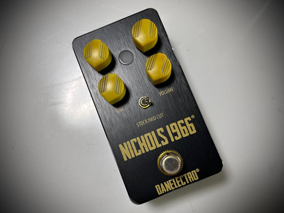 ★★ Danelectro NICHOLS 1966 ドライブ　ファズ 試奏のみ