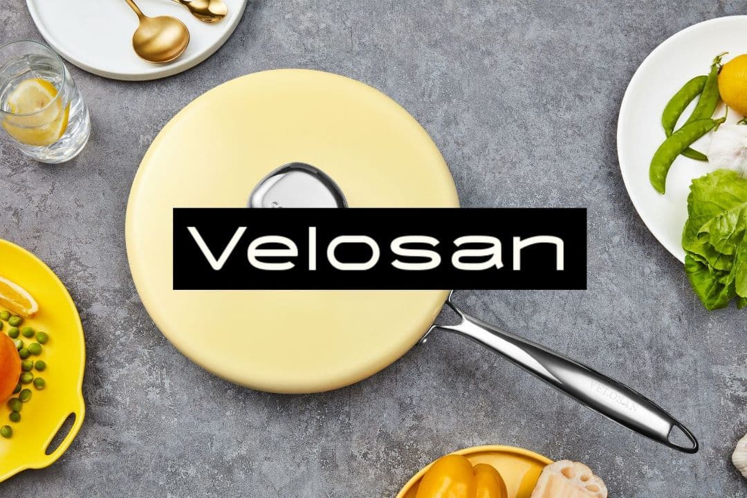 未使用品　Velosan ヴェロサン　蓋付きフライパン鍋