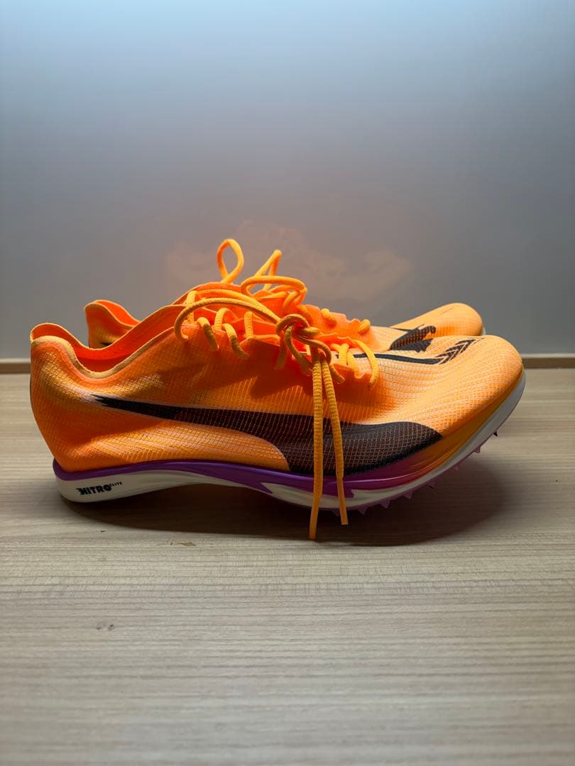 【未使用品】PUMA プーマ ミッドディスタンス ニトロ エリート 3 24.0