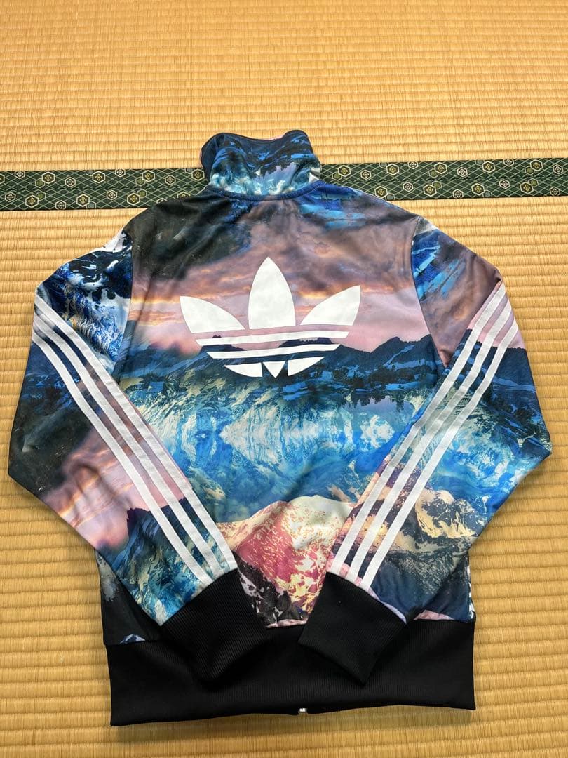 希少限定品adidas 雪山柄 アディダス ファイヤーバード トラックジャケット