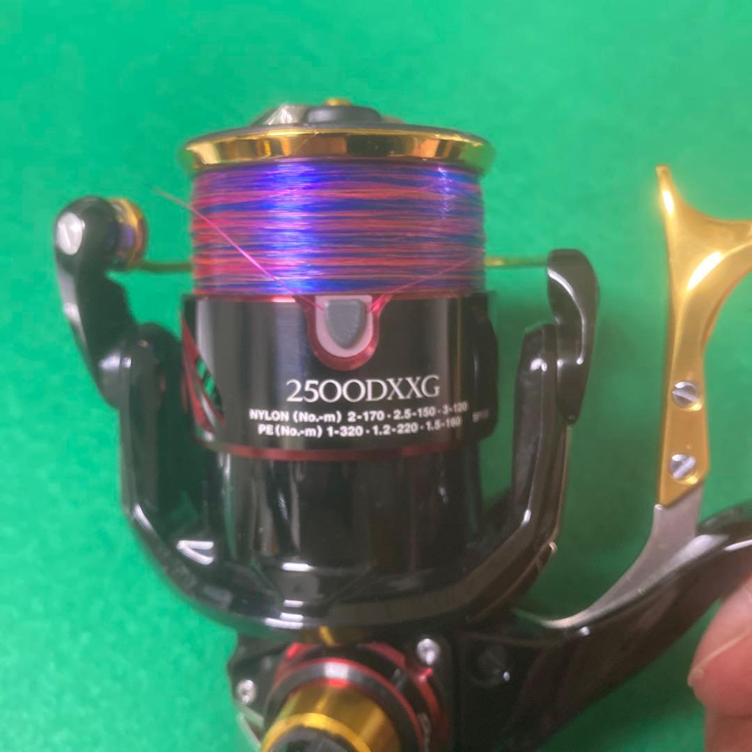 シマノ17BB-Xハイパーフォース2500DXXG S左　夢屋2500DA