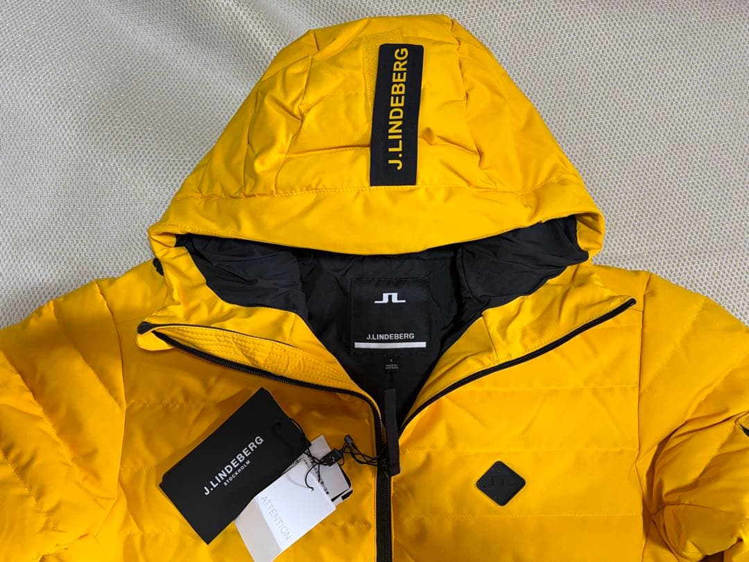 J.LINDEBERG ダウンジャケット イエローThermic Ski