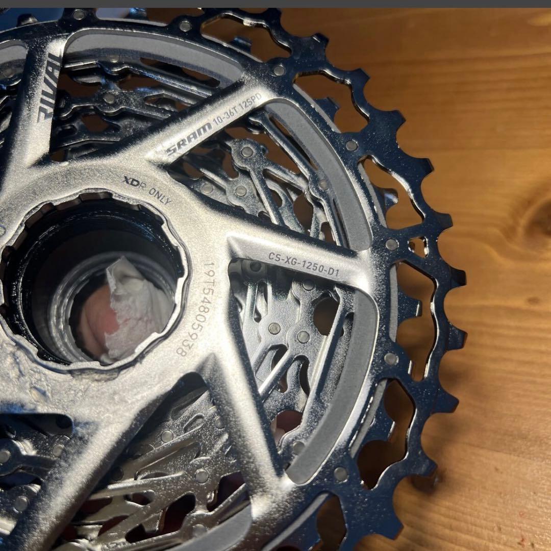 SRAMスラム　RIVALライバル　etap 12速スプロケット　10-36T