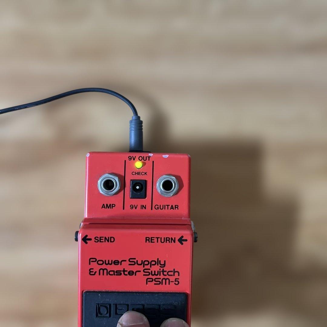 BOSS パワーサプライ & マスター スイッチ PSM-5中古品です。