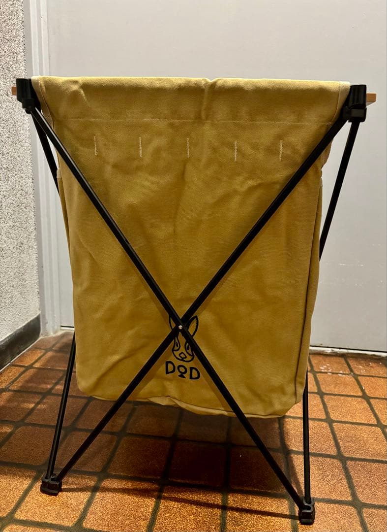 【DOD】ステルスX GM1-450-TN ゴミ箱兼テーブル キャンプ収納